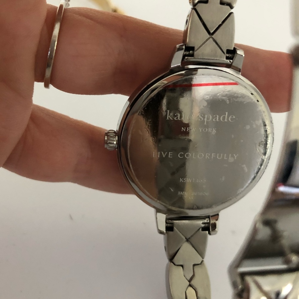 Kate Spade Silver Watch With MOP Face - Picture 8 of 8